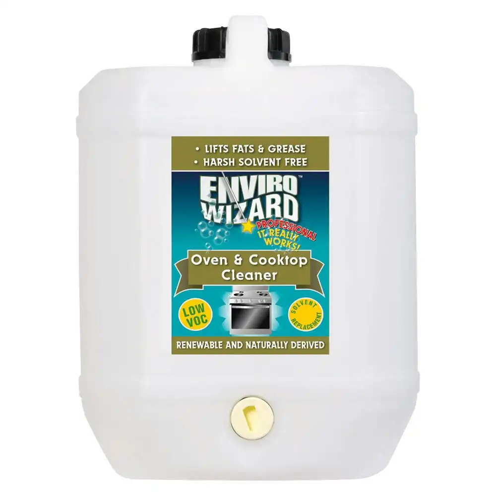 Enviro Wizard Organic Oven/Cooktop/BBQ Grease & Grime Cleaner Spray Refill 10L