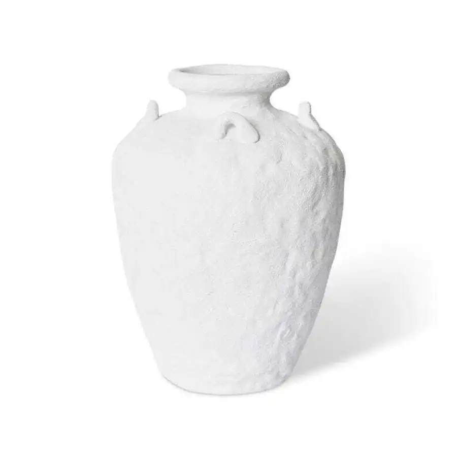 E Style Aziza 54cm Ceramic Plant/Flower Vase Tabletop Display Decor White