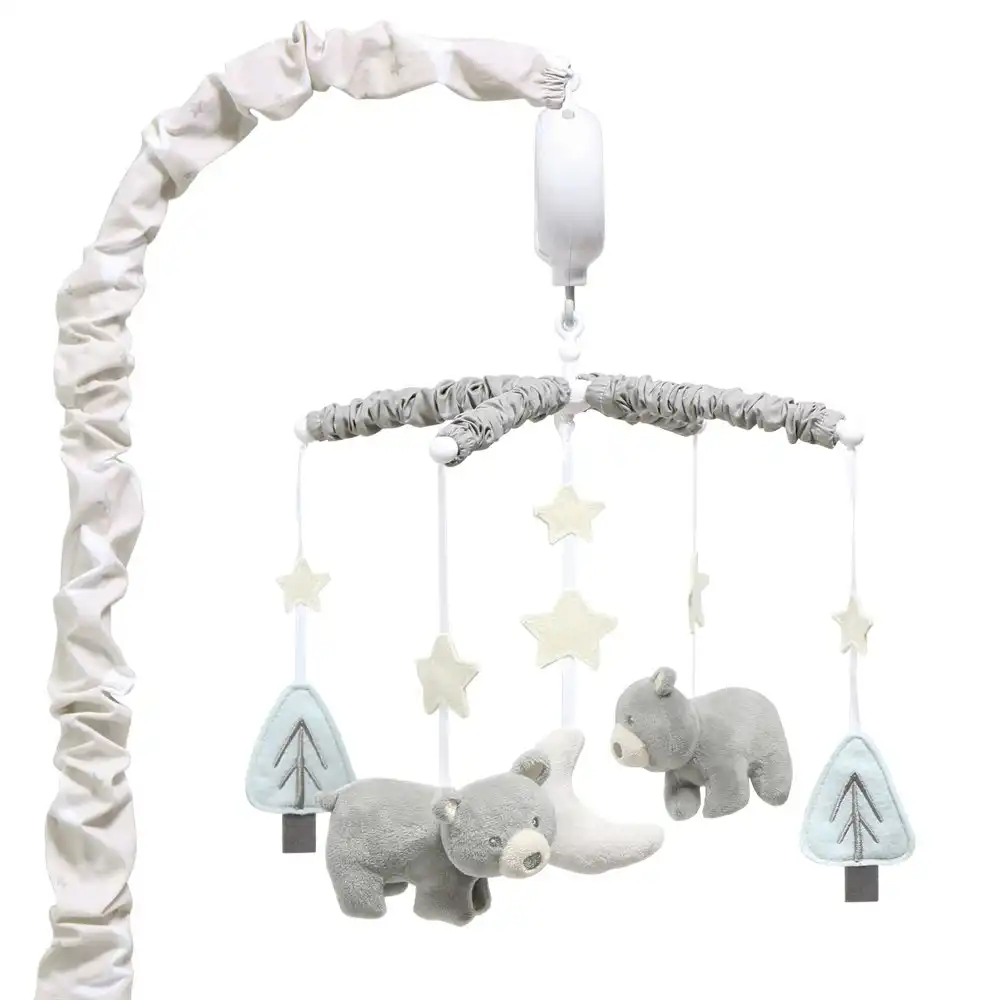 The Peanutshell Baby/Nursery Cot Hanging Musical Mobile Under The Stars 0-5m