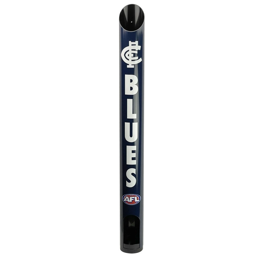 AFL Carlton Blues Can Stubby Holder Dispenser Storage Wall Mountable 92x9cm