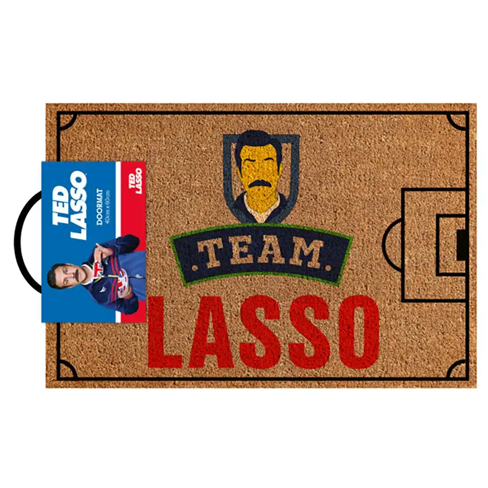 Ted Team Lasso Soccer/Football Themed Novelty Front Door Entrance Doormat