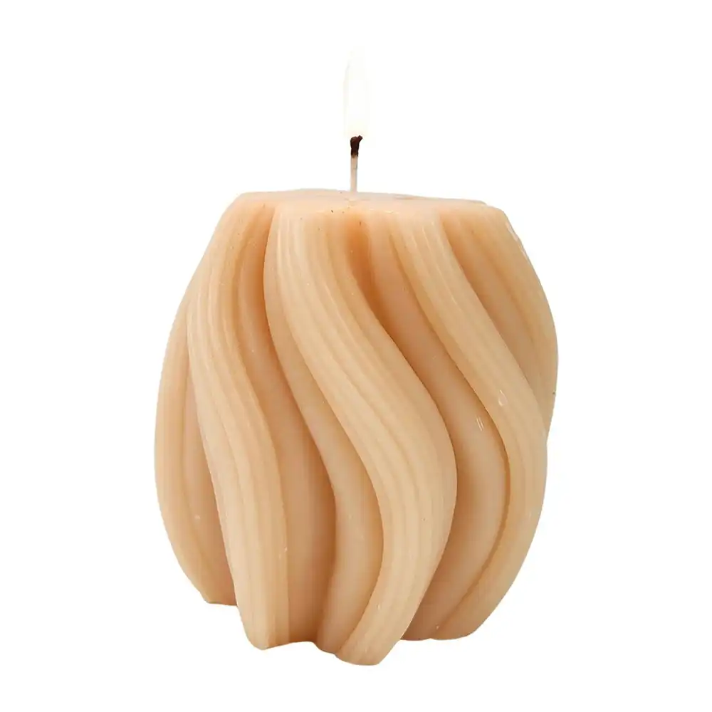 Urban Swirl 10cm Vanilla Scented Candle Home Fragrance Room Tabletop Decor Honey