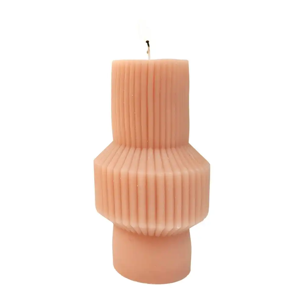 Urban Ripple Abstract 15cm Vanilla Scented Candle Home Fragrance Room Decor Rose