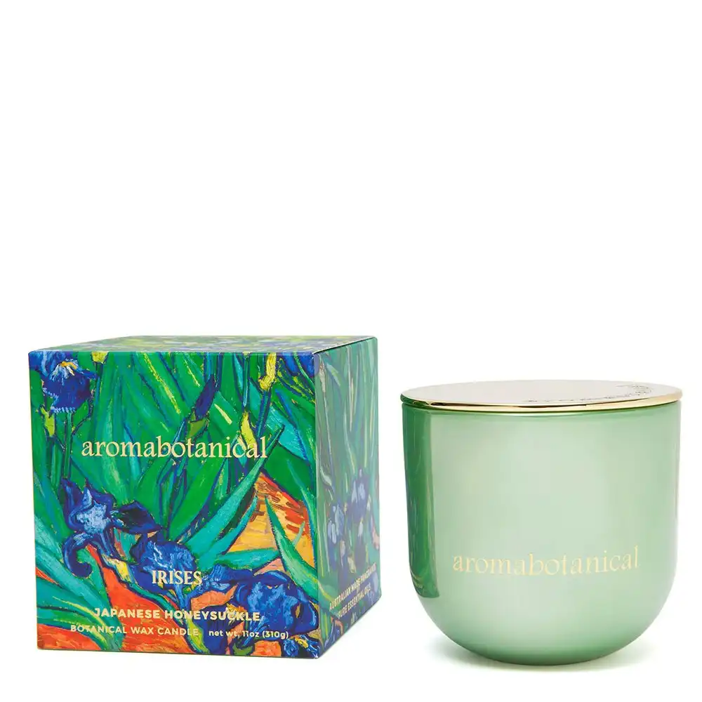 Aromabotanical Masters 310g Scented Wax Candle Home Decor Room Fragrance Irises