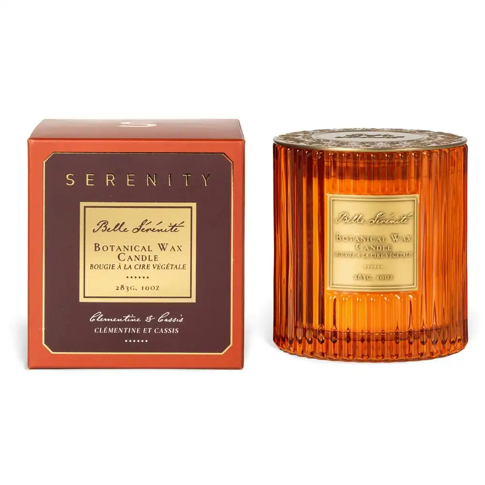 Serenity Belle Serenite 283g Wax Scented Candle Fragrance Clementine & Cassis