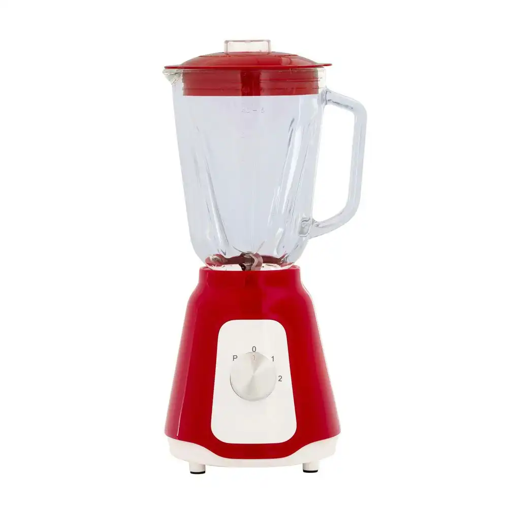 Healthy Choice Electric Table/Benchtop Juice & Smoothie Breakfast Blender Red