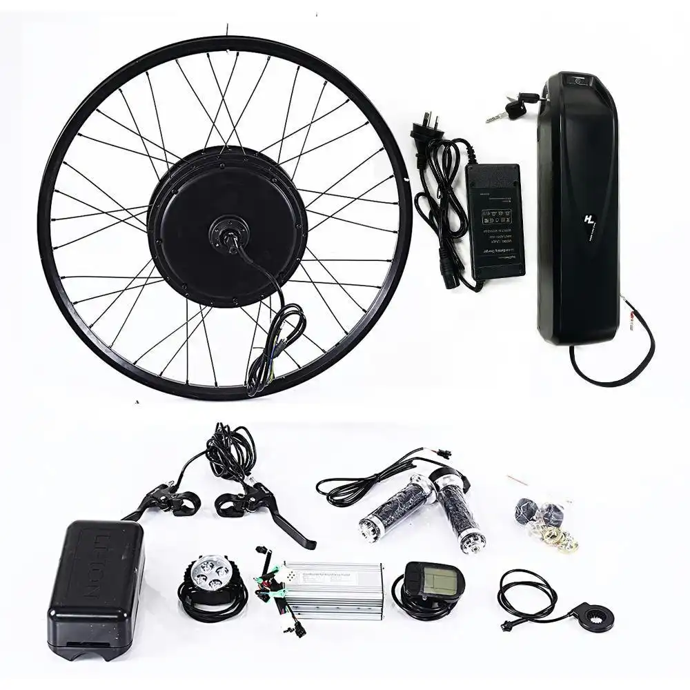 1000W Motor 48V Lithium Battery Electric Bike Bicycle E-Bike Conversion Kit