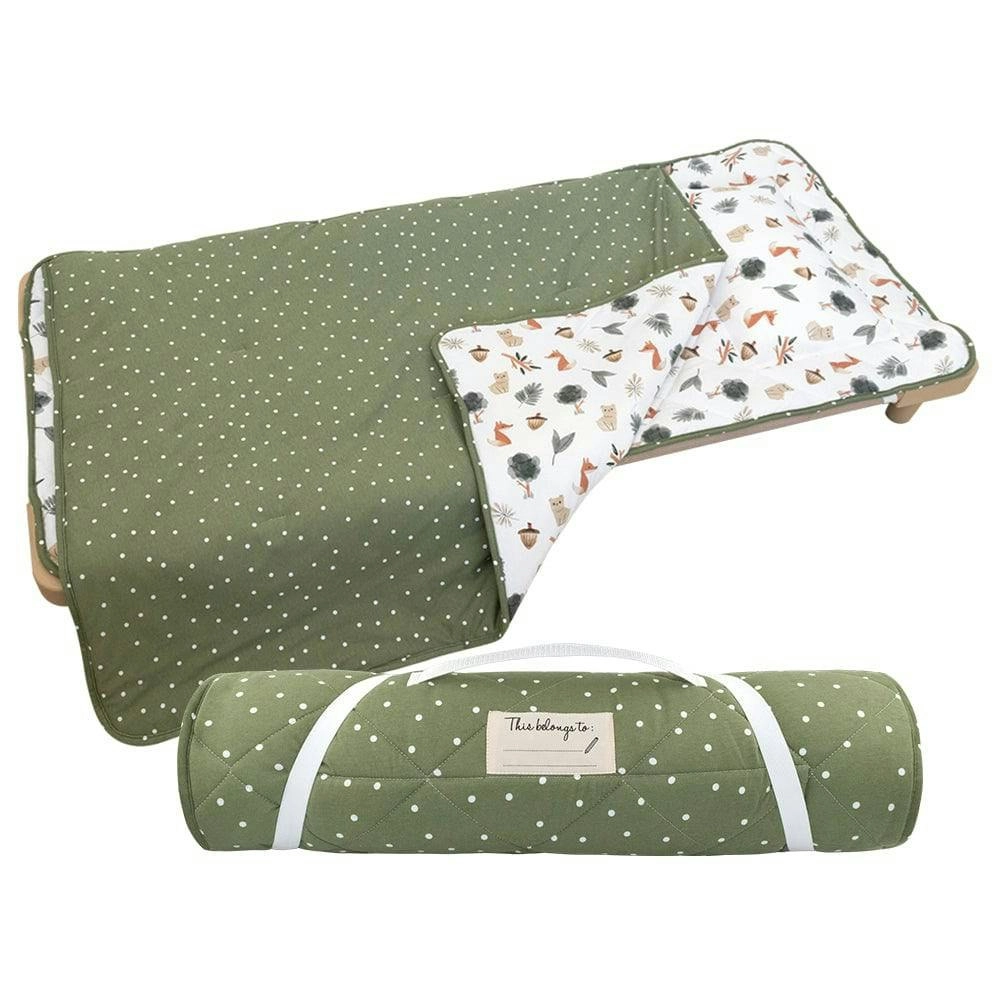 Living Textiles | Deluxe Childcare Nap Mat - Forest Retreat