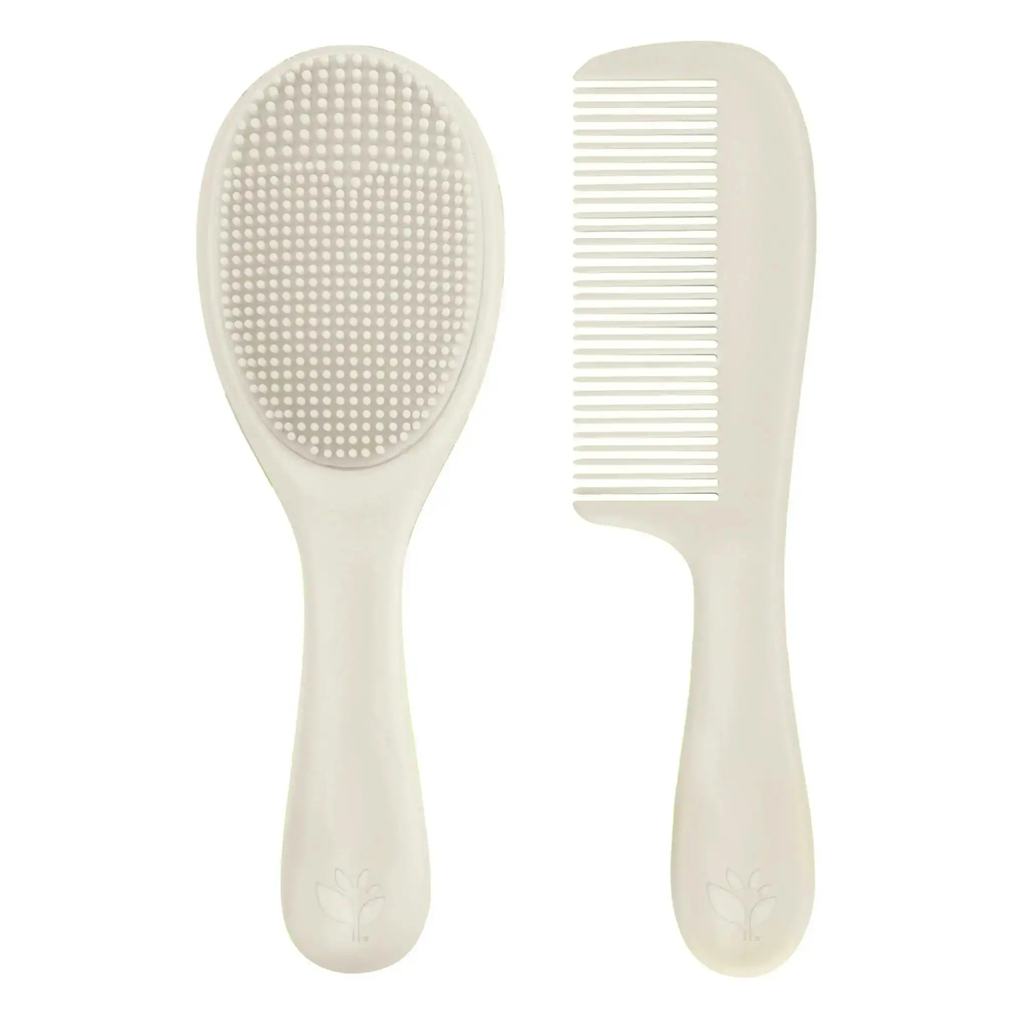 Green Sprout Ware Cradle Cap Brush & Comb-Light Spice