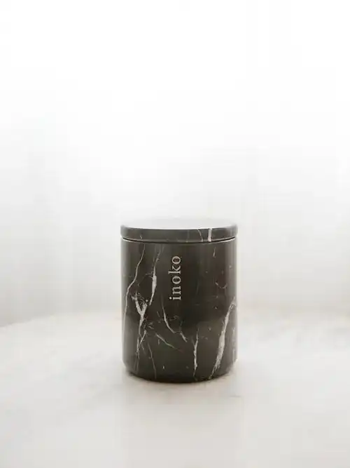 Inoko | Small Marble Candle Vessel