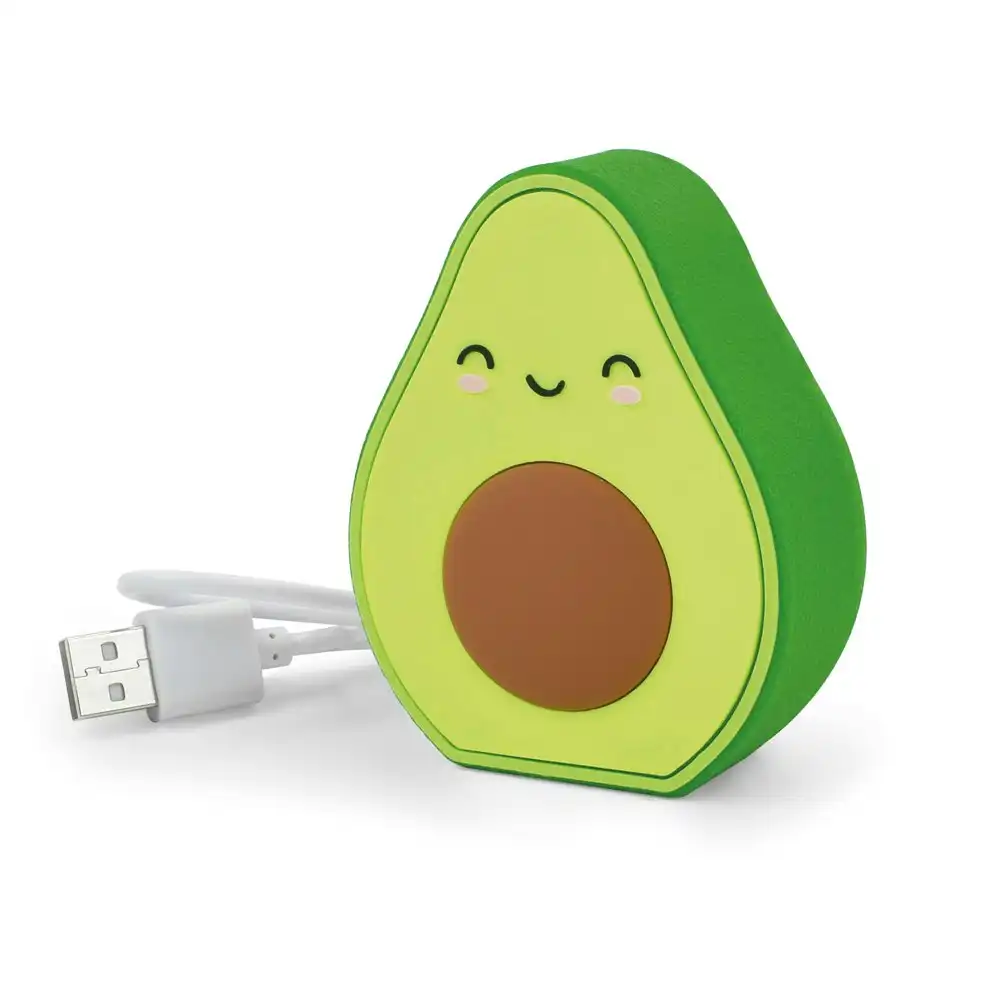 Legami My Super Power Avocado 2600mAh Power Bank w/ Micro USB Cable Charger