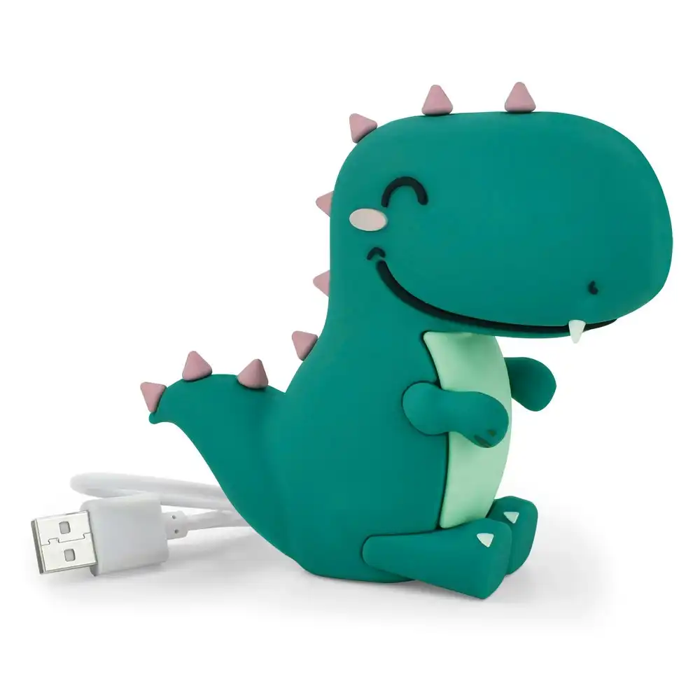 Legami My Super Power Dinosaur 2600mAh Power Bank w/ Micro USB Cable Charger