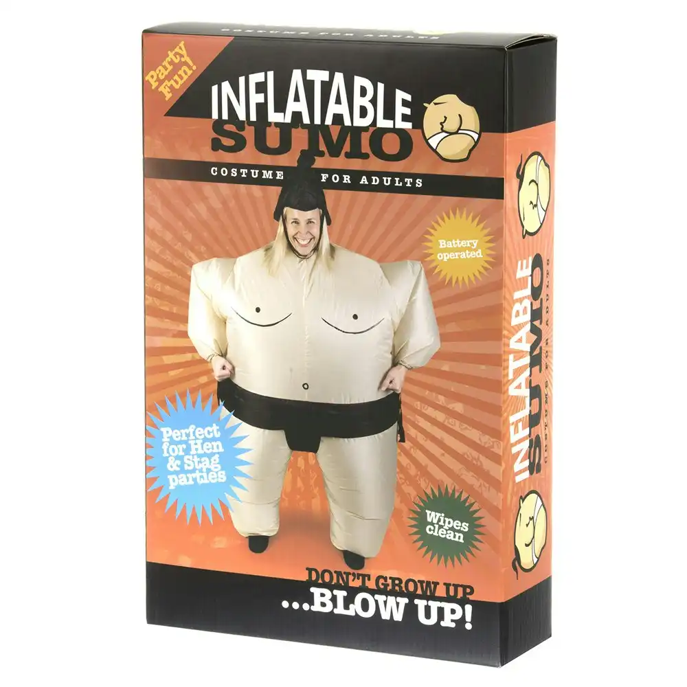 Funtime 38cm Sumo Inflatable Mens Adult Fancy Dress Up Party Costume Cosplay
