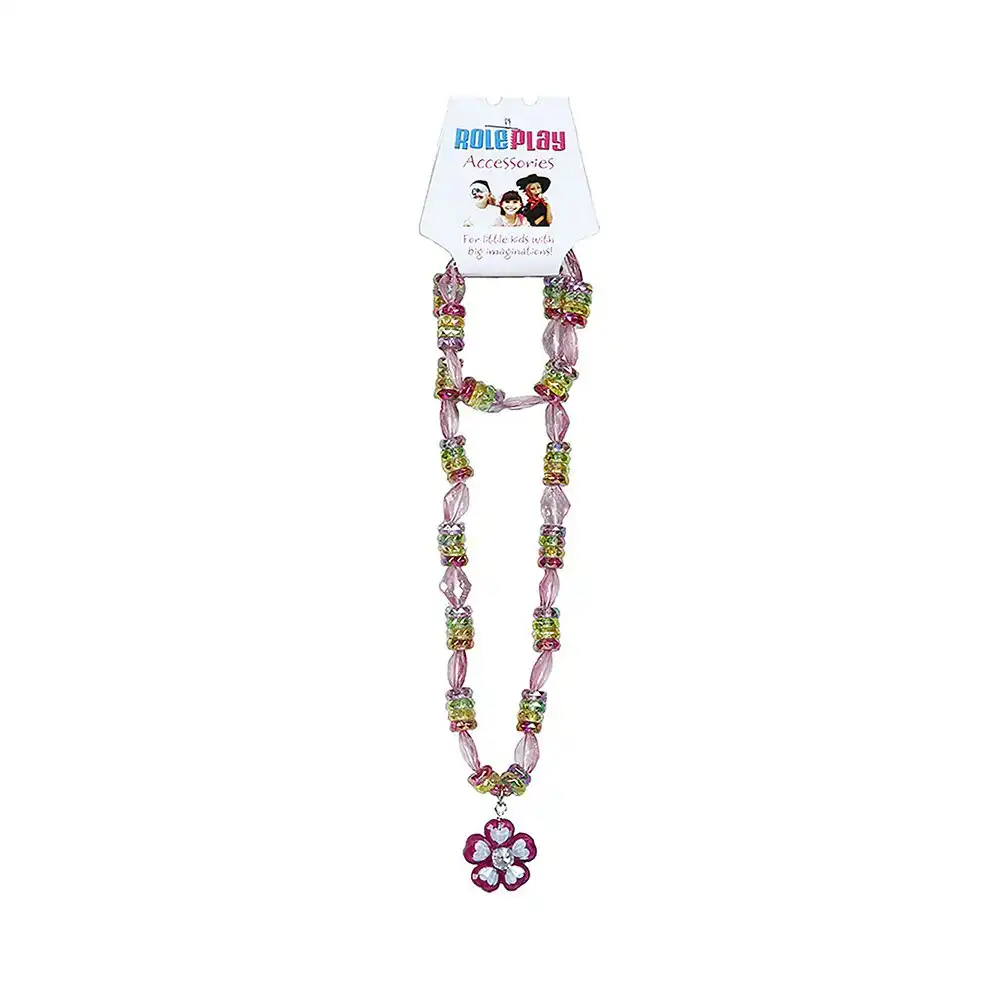 Beaded Plastic Necklace/Bracelet Kids/Children Dress Up Costume Party Accessory