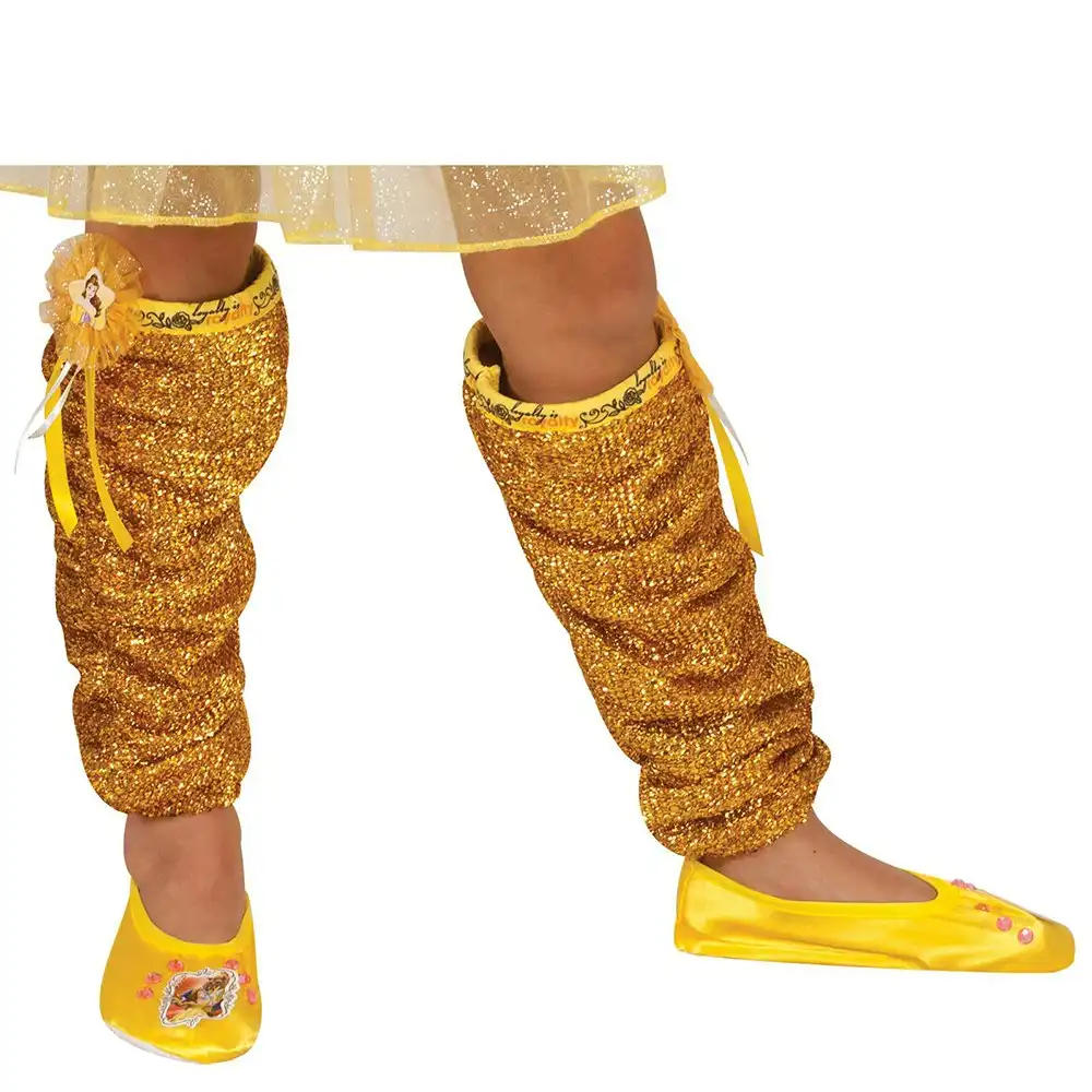 Beauty and the Beast Belle Leg Warmers Kids Dress Up Halloween Party Costume