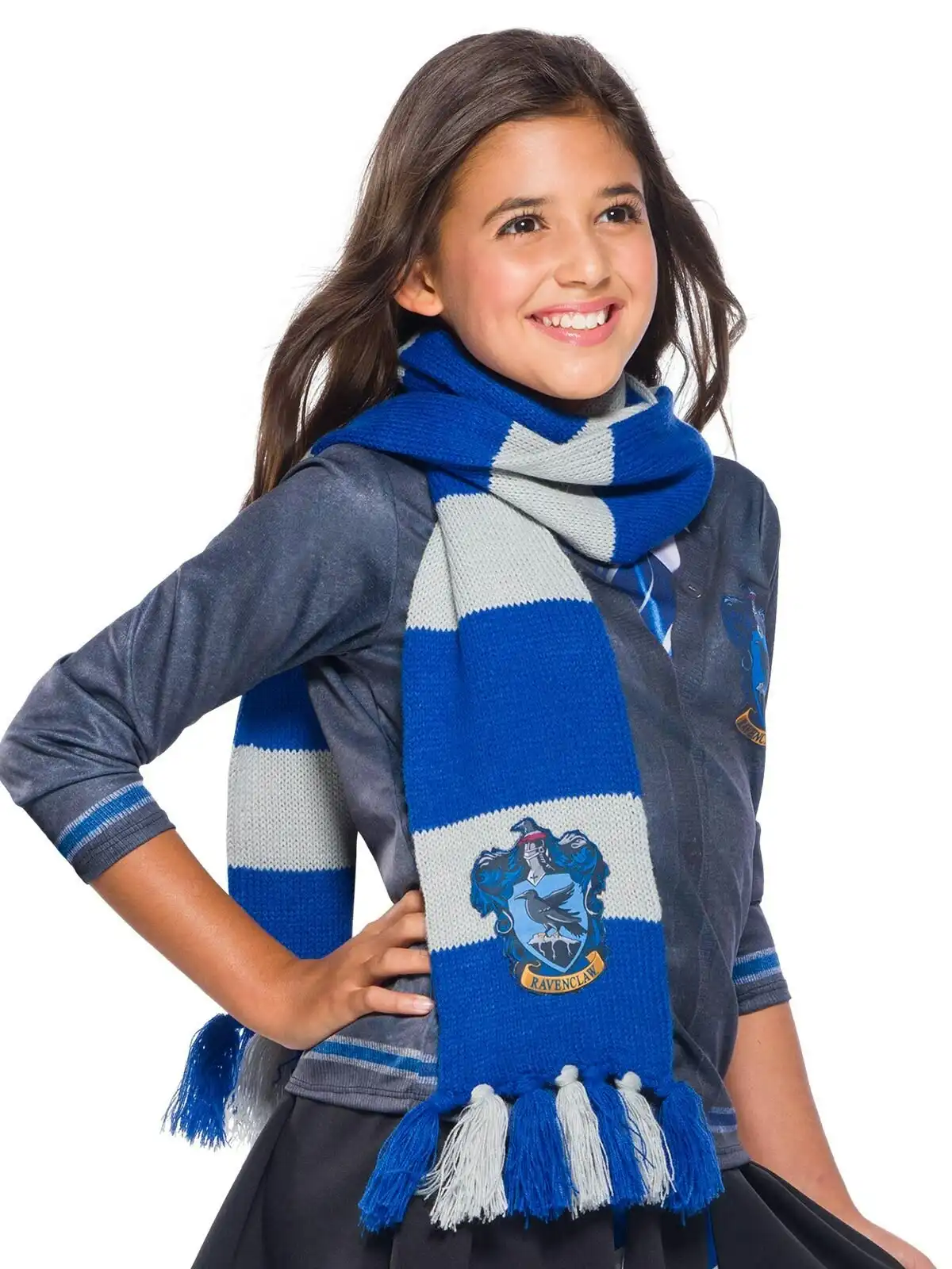 Harry Potter Ravenclaw Deluxe Scarf Adult/Unisex One Size Halloween Costume