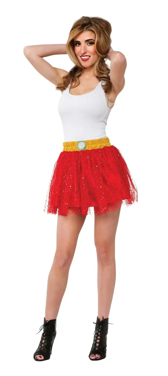 DC Comic Marvel Iron Rescue Avengers Skirt Women Dress Up Costume Size Standard