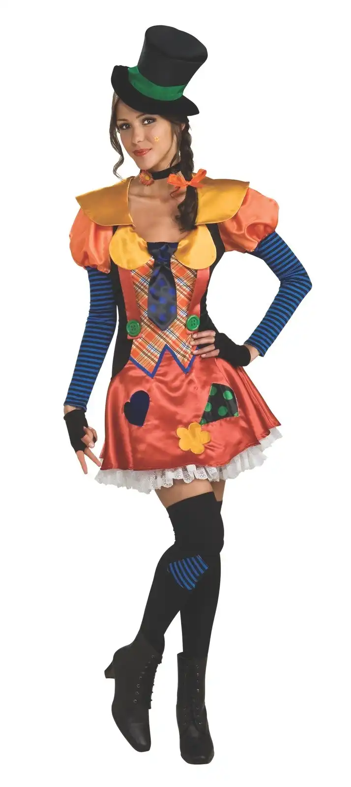 Rubies Hobo Clown Halloween Funny Womens Dress Up Costume Size Standard