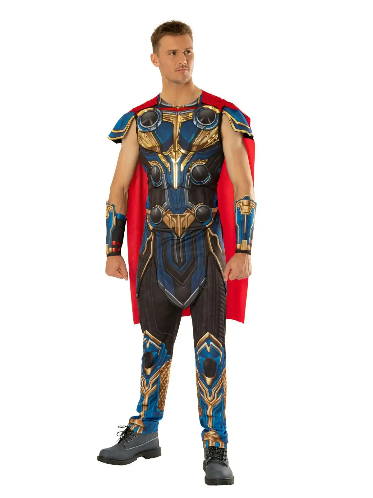 Marvel Avengers Mighty Thor Deluxe Mens Love & Thunder Dress Up Costume Size STD