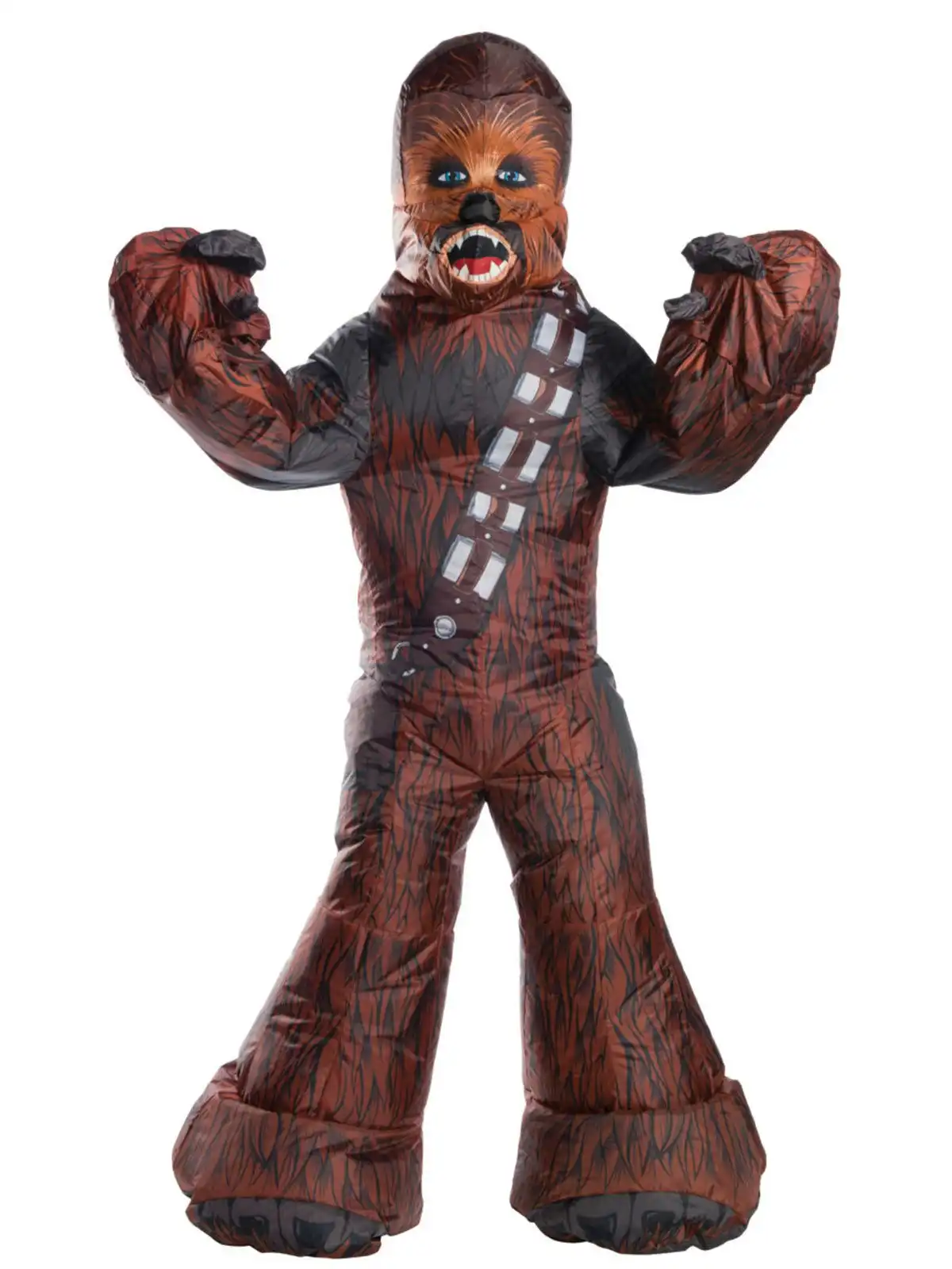 Star Wars Chewbacca Inflatable Men's Adult Dress Up Party Costume Set Size STD