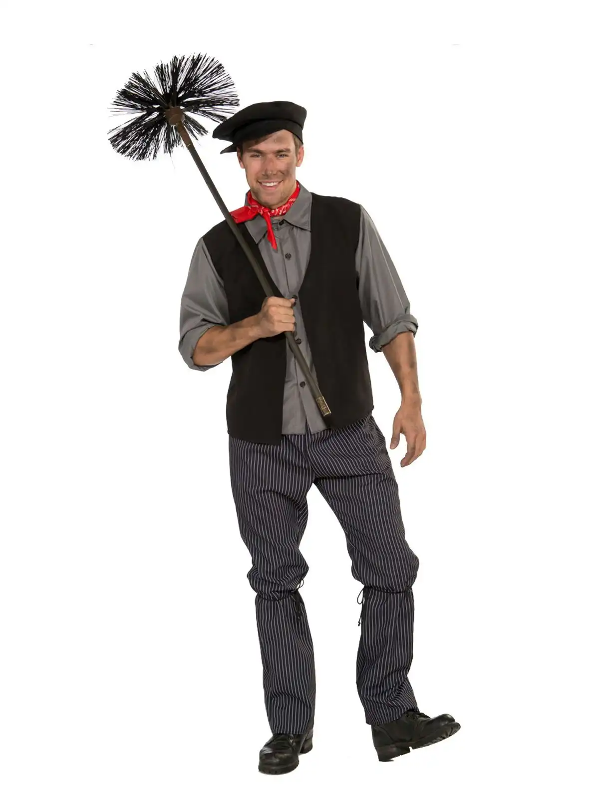 Forum Novelties Men's/Adult Chimney Sweeper Fancy Dress Up Costume Set Size STD