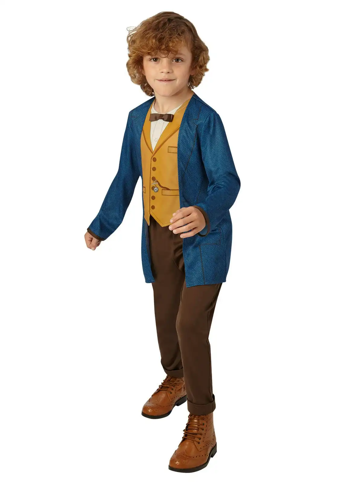 Harry Potter Newt Scamander Character Party Dress Up Costume Size 6 - 8yrs Kids