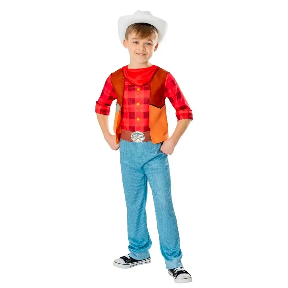 Disney Jon Classic Dino Ranch Dress Up Costume Kids/Boys/Children Size 2-3y