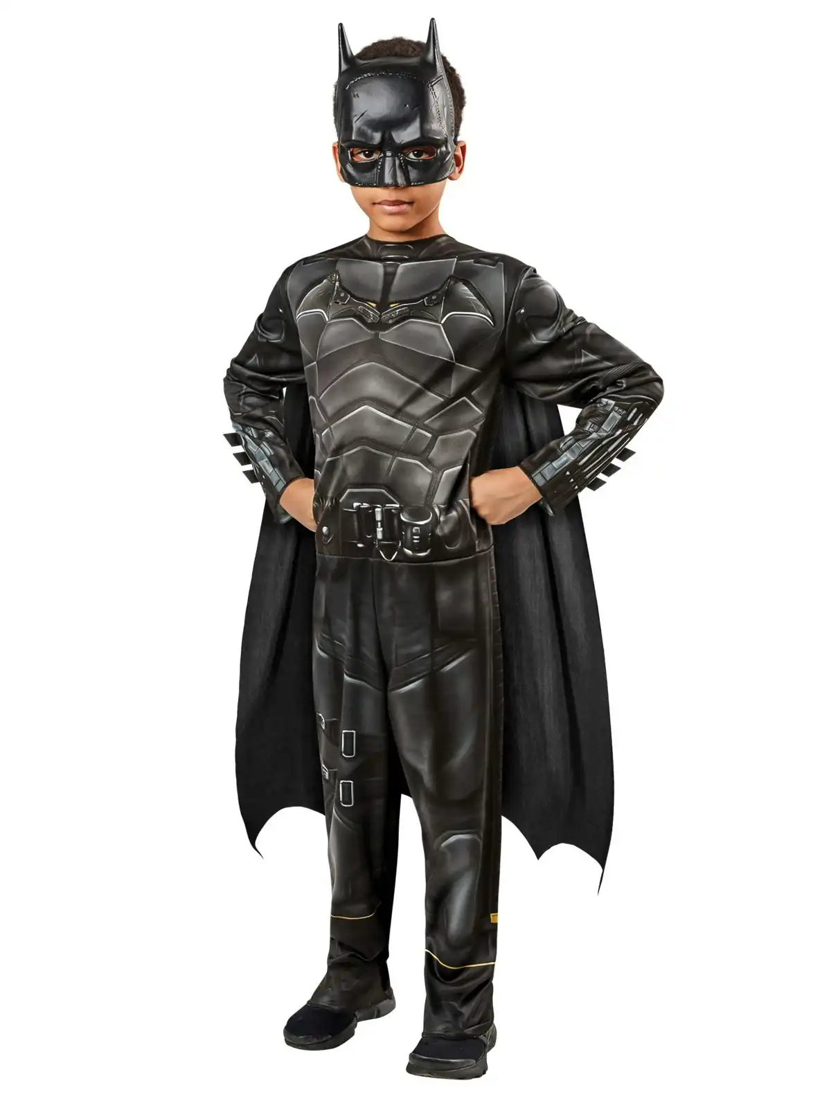 DC Comics The Batman Classic Boys/Childrens Fancy Dress Up Costume Size 9-10yrs