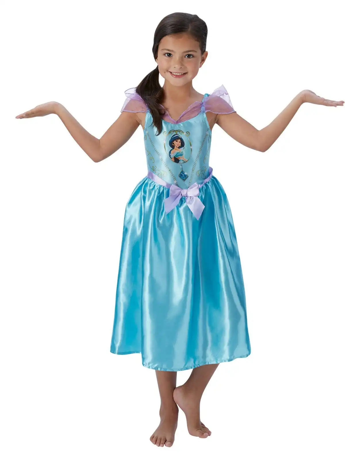 Disney Jasmine Fairytales Opp Dress Up Costume Kids/Children/Girls Size 4-6