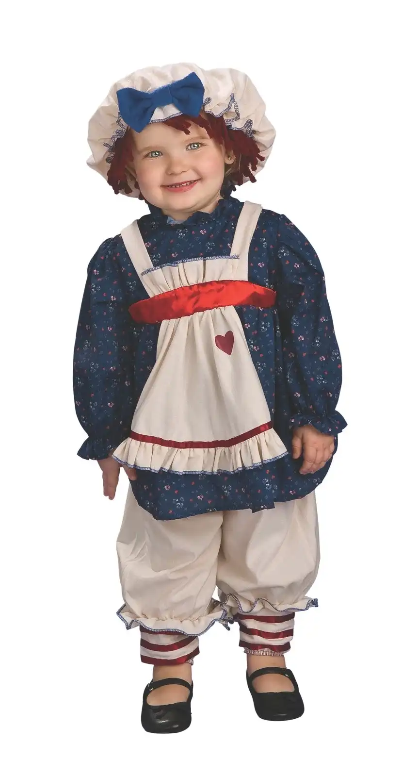 Rubies Ragamuffin Dolly Dress Up Rag Doll Halloween Party Kids Costume Size S