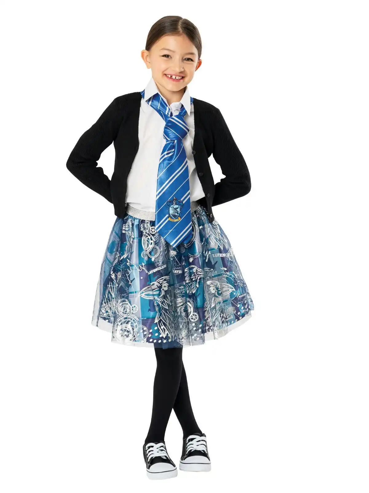 Harry Potter Ravenclaw Tutu Skirt Kids/Child Dress Up Party Costume XL Blue