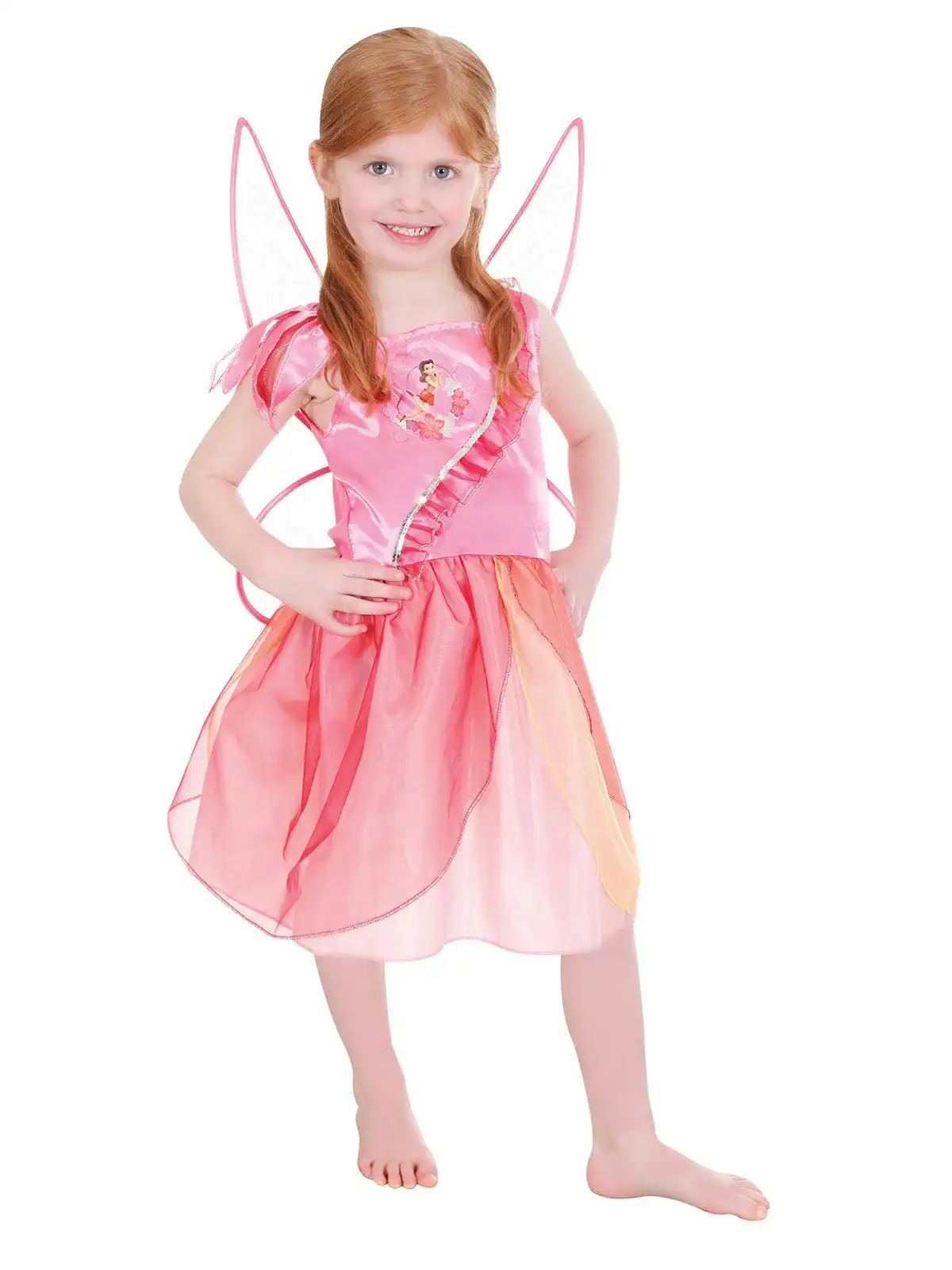 Disney Rosetta Deluxe Dress Up Halloween Party Costume Kids/Girls Size 4-6