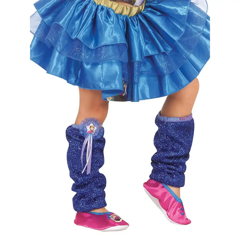 Disney Frozen Anna Leg Warmers Kids/Children Dress Up Halloween Party Costume