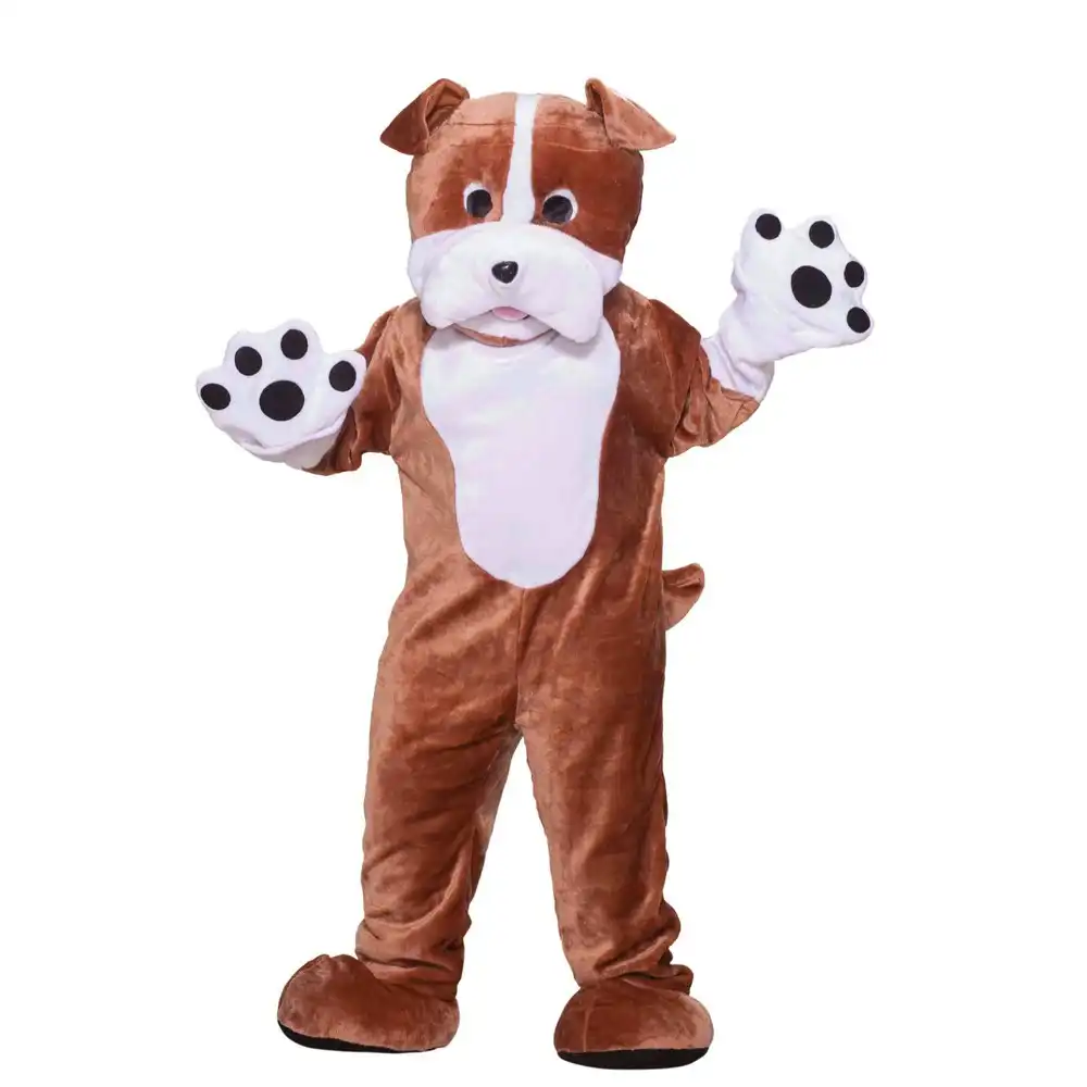 Rubies Bull Dog Mascot Animal Party Full Body One Piece Costume/Outfit Standard
