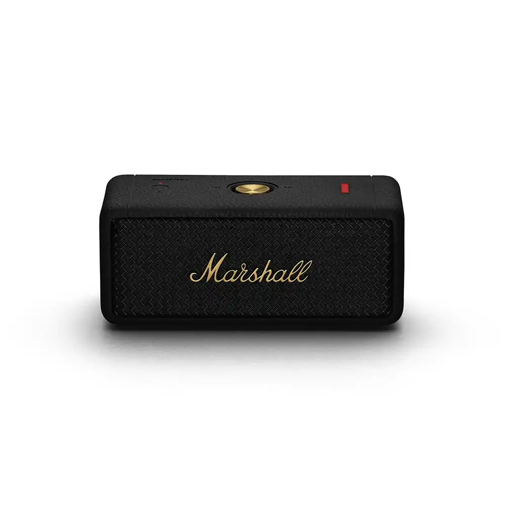 Marshall Emberton II Bluetooth 5.1 Portable Wireless Speaker Black & Brass