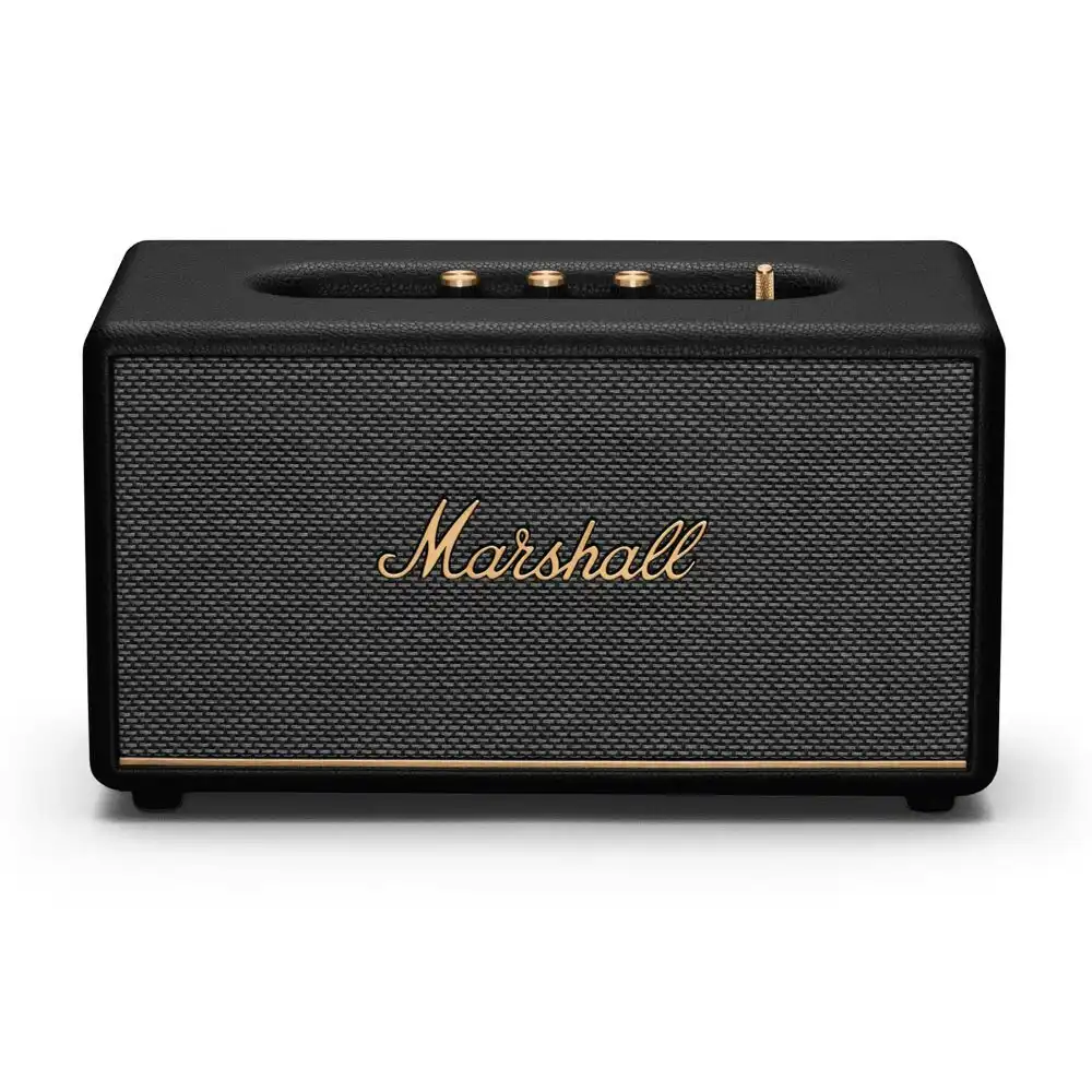 Marshall Stanmore III Vintage Bluetooth/3.5mm/RCA Home TV Stereo Speaker Black