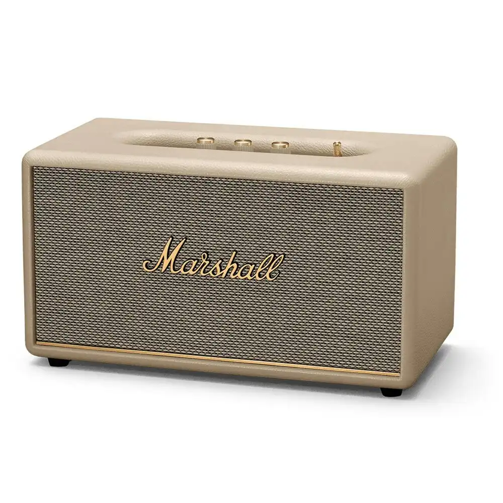 Marshall Stanmore III Vintage Bluetooth/3.5mm/RCA Home TV Stereo Speaker Cream
