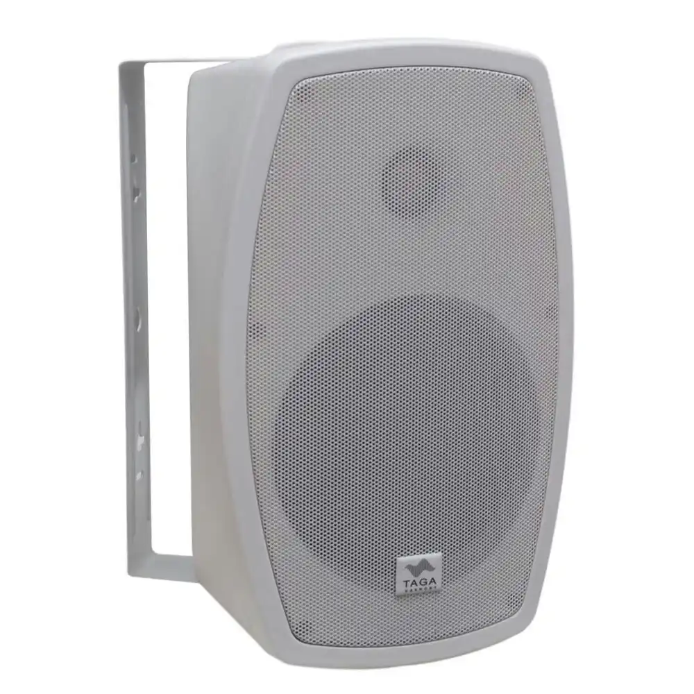 TAGA Harmony 6.5" 2 - Way Outdoor-Indoor Mounted Audio Speakers Pair - White