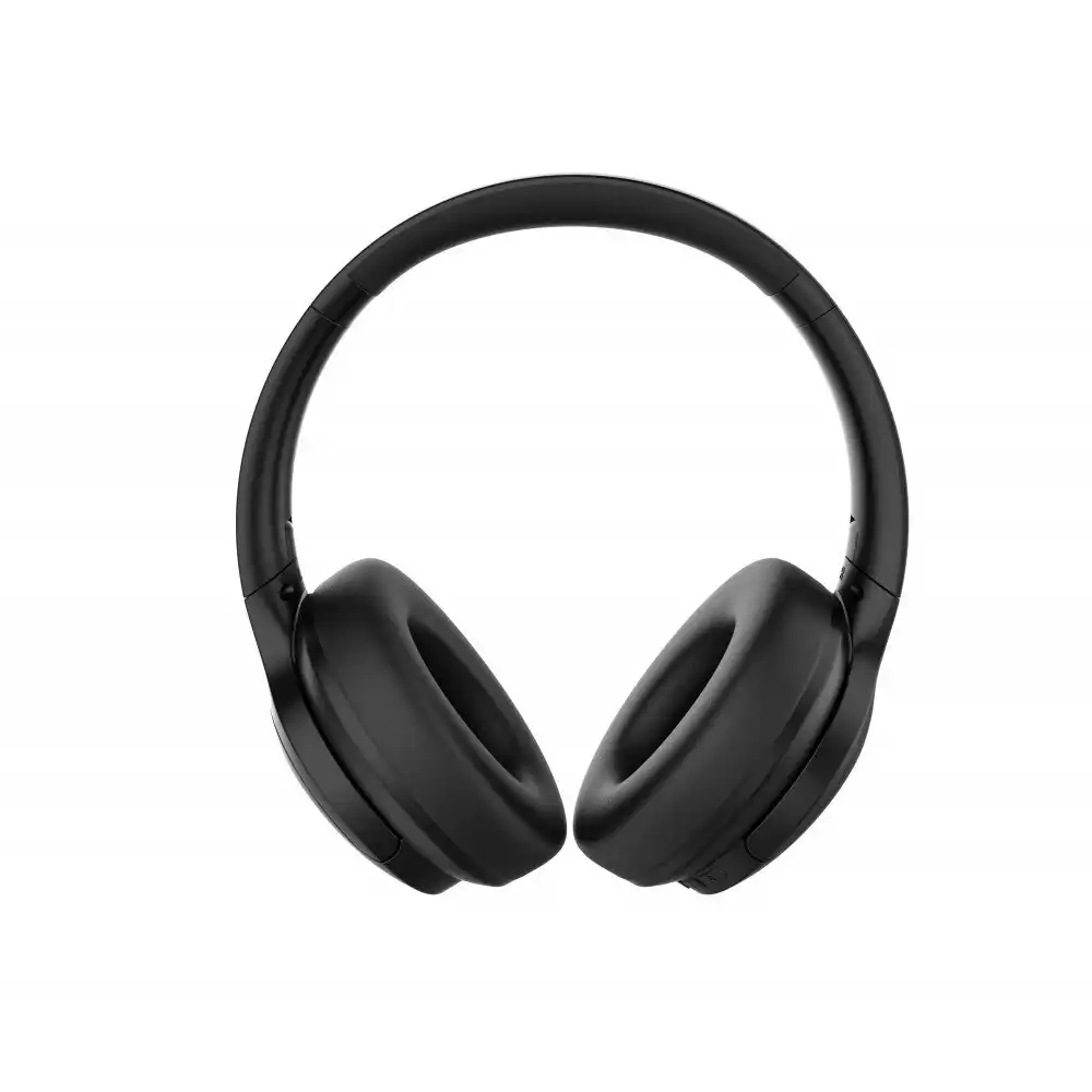 Laser ANC Wireless Bluetooth Over-Ear Headphones Headset w/ Microphone Black