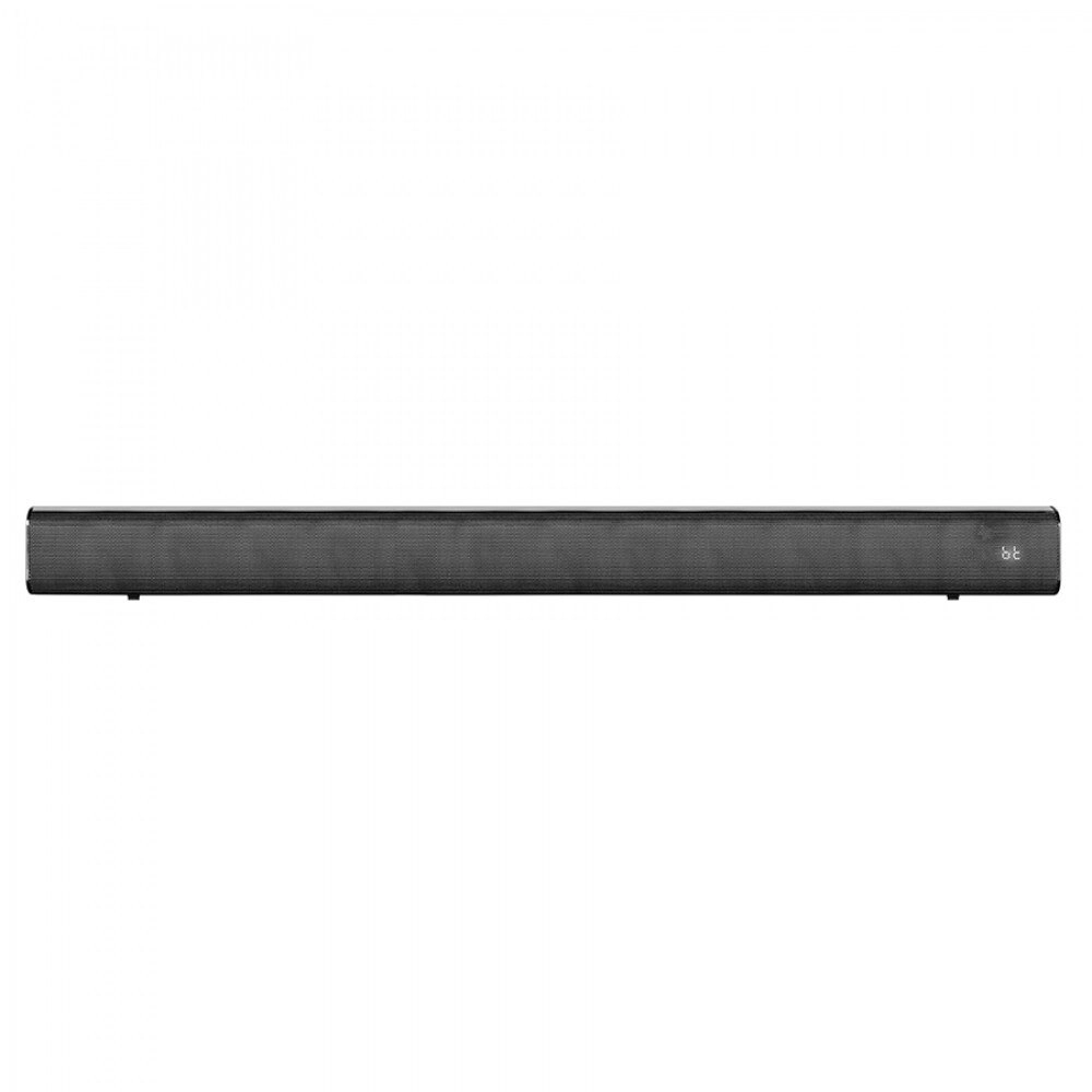 Laser Wireless Bluetooth Stereo Soundbar Speaker w/ Remote Control Black 80cm