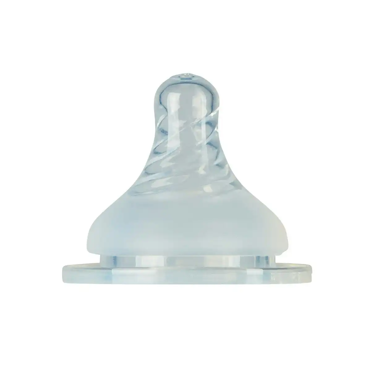 2PK Mininor Baby Anti-Colic Silicone Teat/Nipple For Feeding Bottle 9m Clear