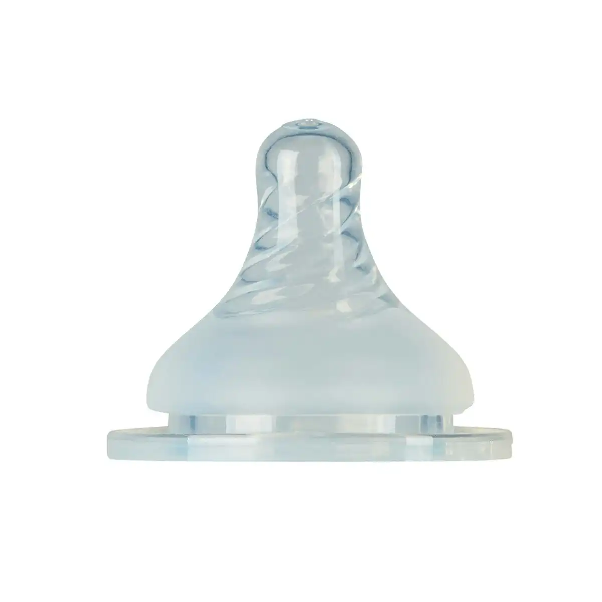2PK Mininor Baby Anti-Colic Silicone Teat/Nipple For Feeding Bottle 0m+ Clear