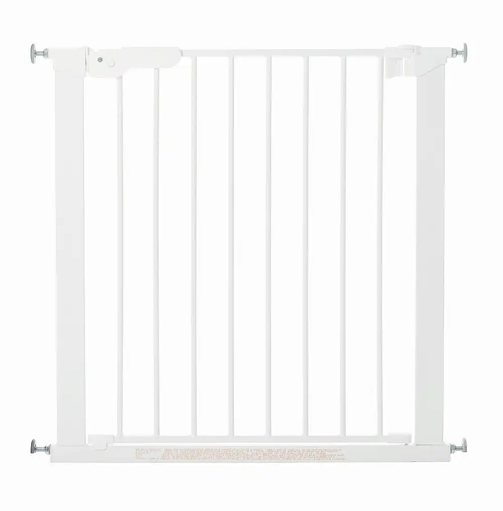 BabyDan Premier Pressure Baby/Kids Safety Gate Protection Barrier Fence White