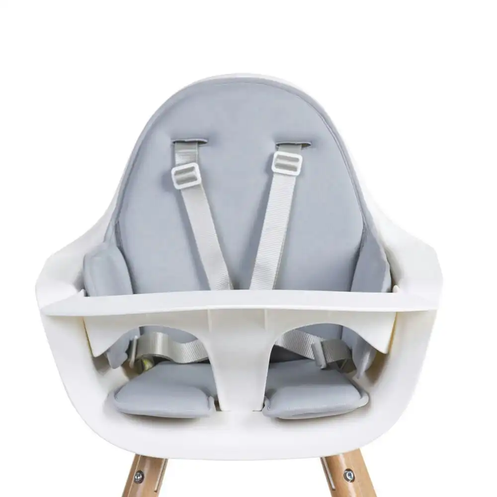 Childhome Evolu 2 Cushion/Padding 60cm For Evolu 2 Baby High Chair Light Grey
