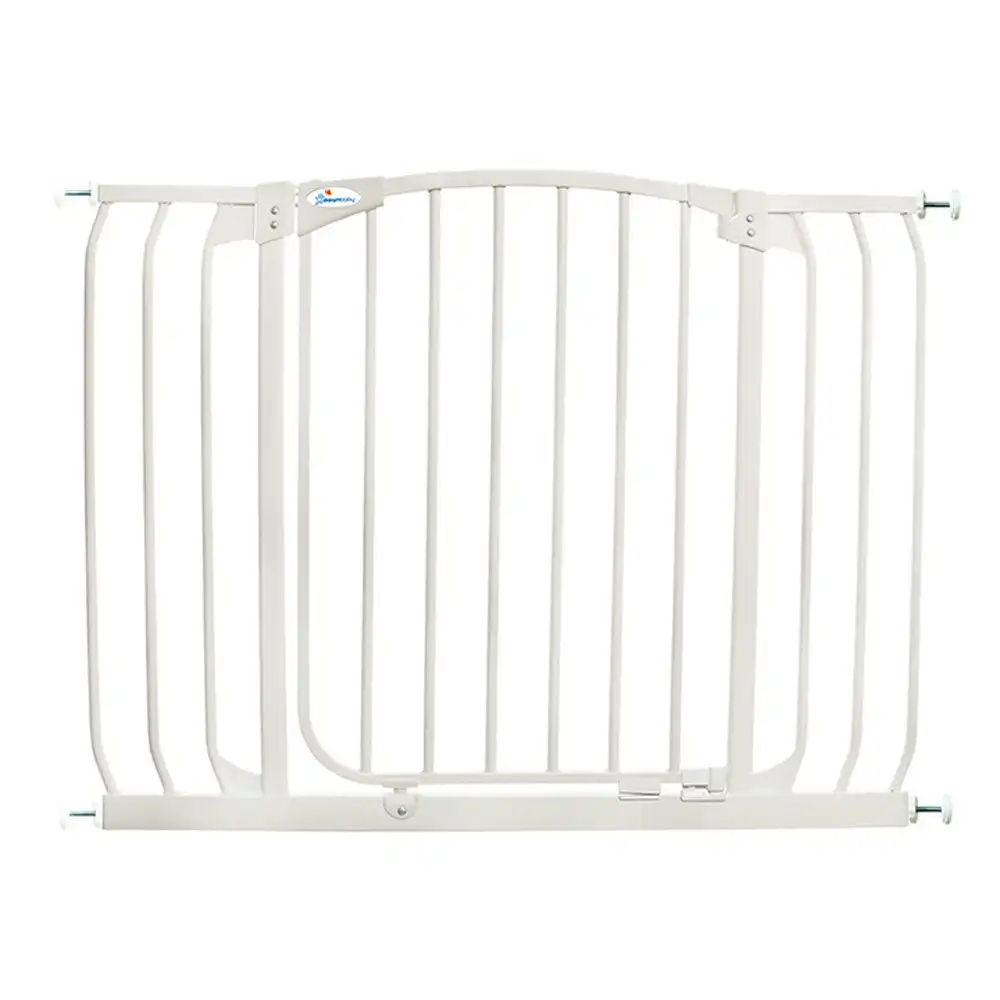 dreambaby Chelsea 108cm Xtra-Wide Hallway Auto-Close Security Safety Gate White