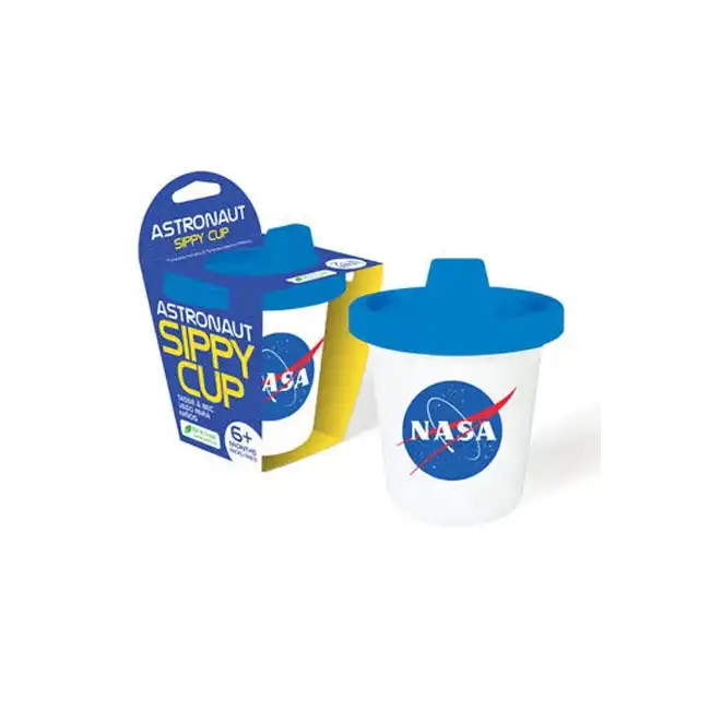 Gamago NASA 207ml Sippy Cup Baby/Toddler Water/Milk Juice Drinkware Mug 6m+