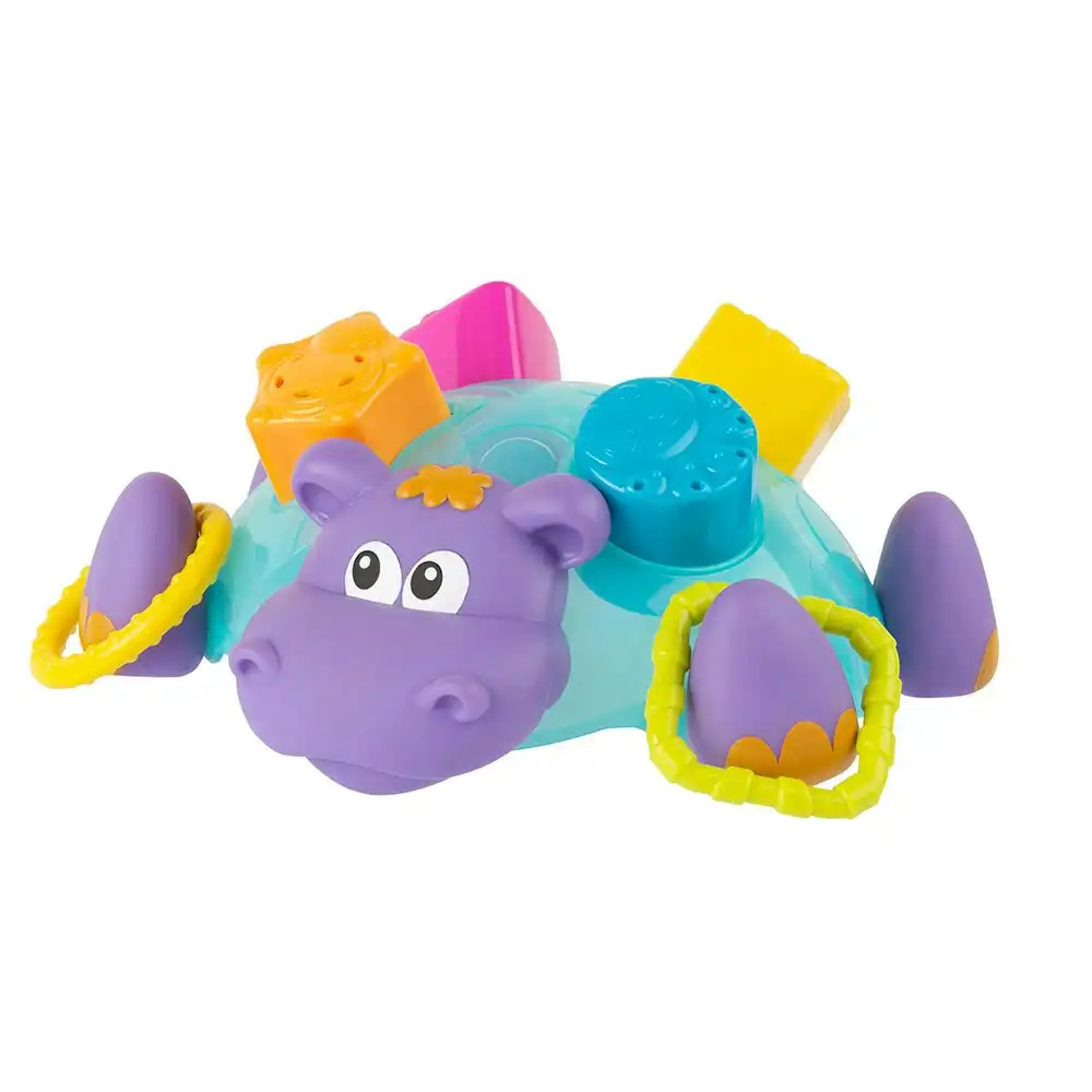 Playgro Float Along Hippo Shape Sorter Baby Bath Time Water Play Toy 6m+