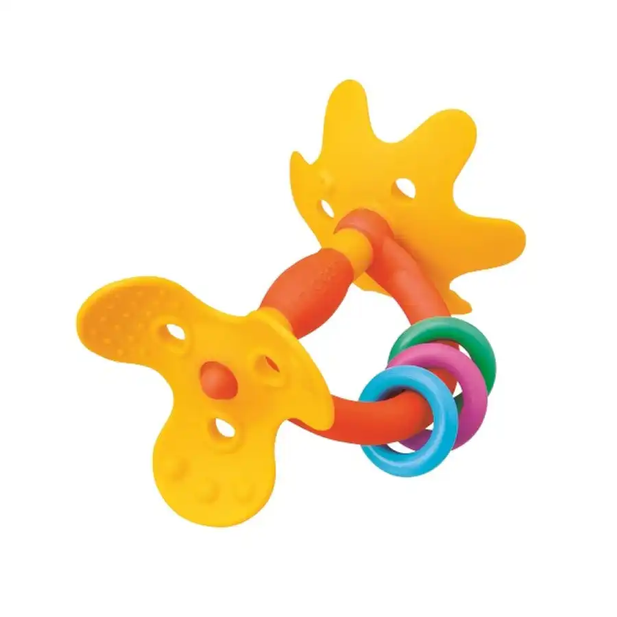 PIGEON Play And Explore BPA Free Sensory Training Teething Toy Step 1 Baby 4m+