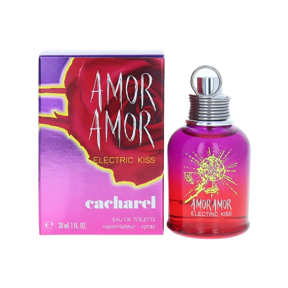 Cacharel Amor Amor Electric Kiss Eau De Toilette 30ml Spray Women's Perfume EDT