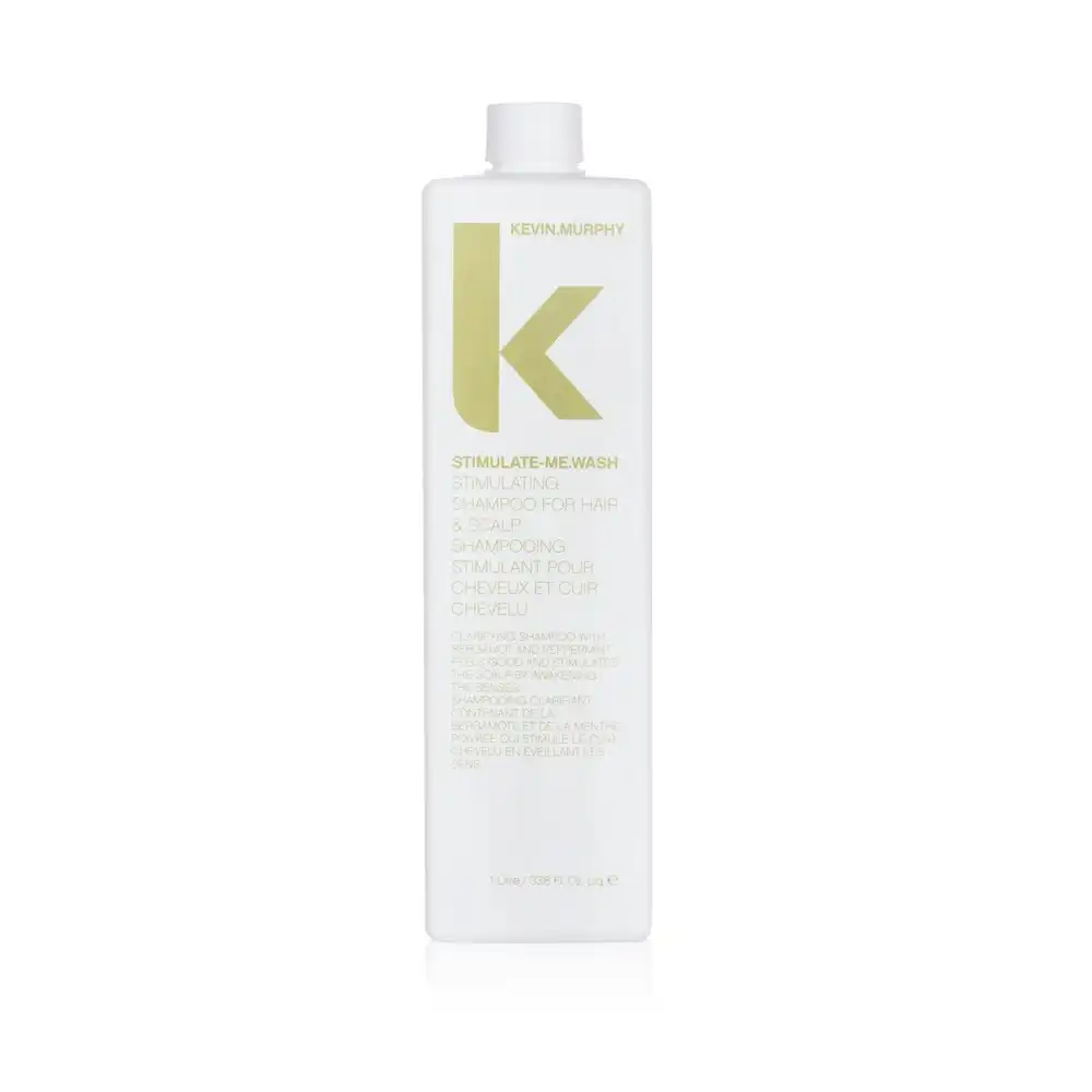 Kevin Murphy Stimulate-Me Wash 1L Hair & Scalp Shampoo w/ Bergamot/Peppermint